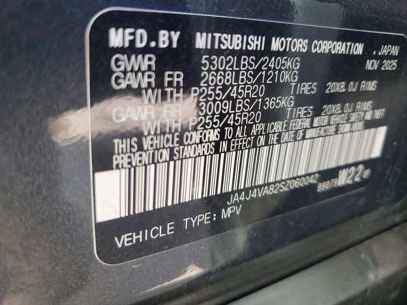Продажа на аукционе авто 2025 Mitsubishi Outlander, vin: JA4J4VA82SZ060042, номер лота: 69213636