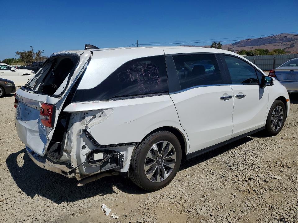 2022 Honda Odyssey მანქანა იყიდება აუქციონზე, vin: 5FNRL6H72NB066156, აუქციონის ნომერი: 67648036