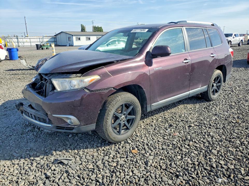2013 Toyota Highlander მანქანა იყიდება აუქციონზე, vin: 5TDDK3EH2DS269146, აუქციონის ნომერი: 69777606