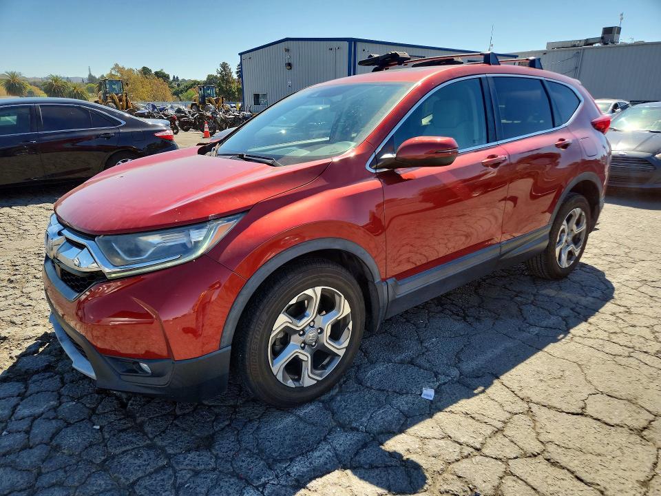2018 Honda Cr-v მანქანა იყიდება აუქციონზე, vin: 2HKRW2H52JH629748, აუქციონის ნომერი: 69452446