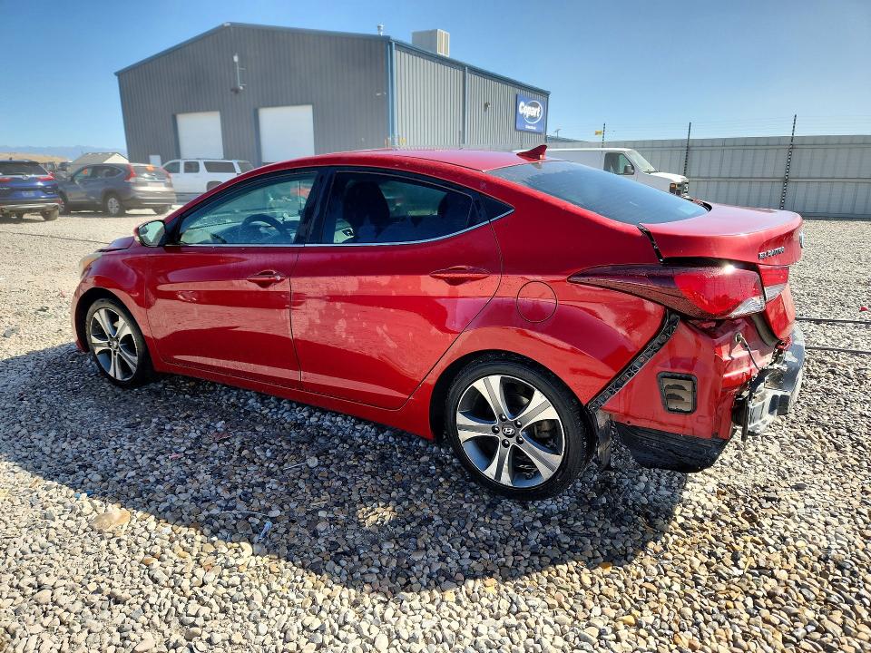 Продаж на аукціоні авто 2014 Hyundai Elantra, vin: KMHDH4AH2EU054546, номер лоту: 68648056