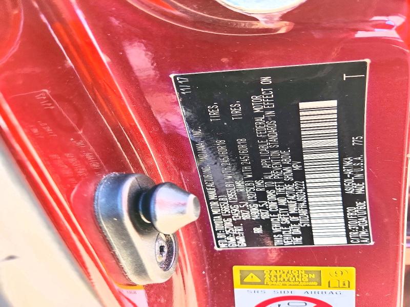 2018 Toyota Highlander მანქანა იყიდება აუქციონზე, vin: 5TDZARFH4JS034222, აუქციონის ნომერი: 68019186