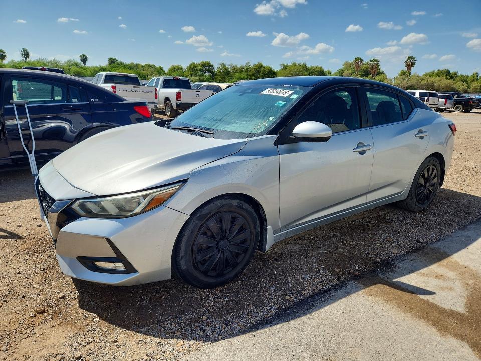 2021 Nissan Sentra მანქანა იყიდება აუქციონზე, vin: 3N1AB8BV3MY227218, აუქციონის ნომერი: 67034646