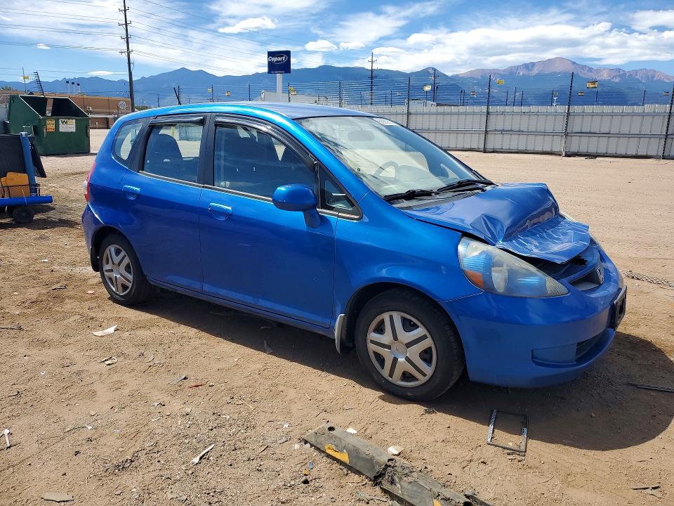 68933626 :رقم المزاد ، JHMGD38488S021009 vin ، 2008 Honda Fit مزاد بيع
