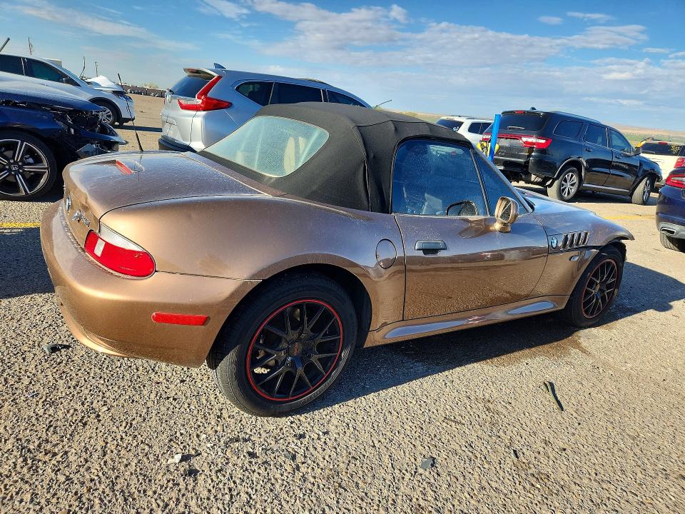 Aukcja sprzedaży 2001 Bmw Z3, vin: WBACN33401LM03892, numer aukcji: 67327916