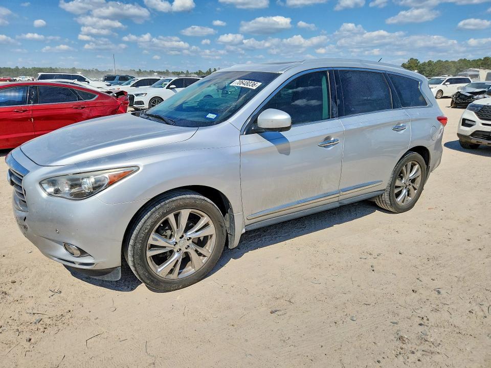 70648036 :رقم المزاد ، 5N1AL0MN9DC343410 vin ، 2013 Infiniti Jx35 مزاد بيع