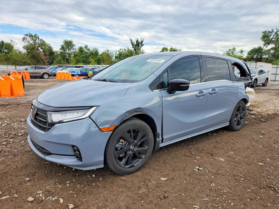2024 Honda Odyssey მანქანა იყიდება აუქციონზე, vin: 5FNRL6H72RB057544, აუქციონის ნომერი: 68088366