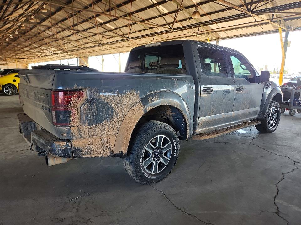 2018 Ford F150 მანქანა იყიდება აუქციონზე, vin: 1FTFW1RG5JFA06034, აუქციონის ნომერი: 68021276