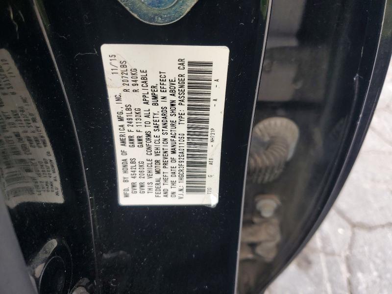 Aukcja sprzedaży 2016 Honda Accord, vin: 1HGCR3F92GA011050, numer aukcji: 68080966