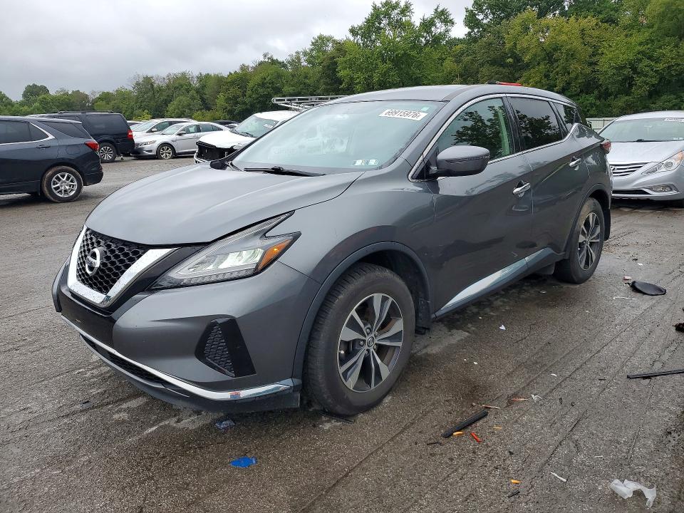 Auction sale of the 2019 Nissan Murano, vin: 5N1AZ2MS1KN126001, lot number: 69915976