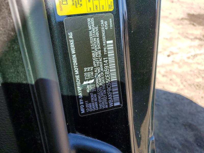 68779006 :رقم المزاد ، WBAKF9C55CE859141 vin ، 2012 Bmw 335 مزاد بيع