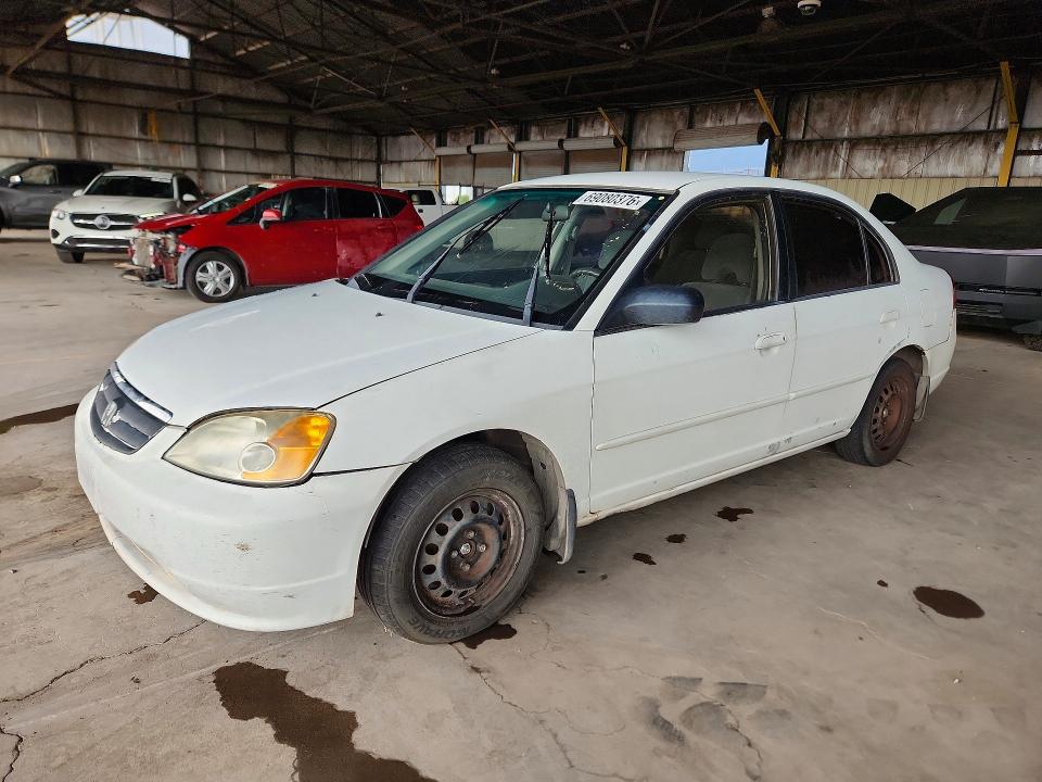 69080376 :رقم المزاد ، 2HGES16513H617322 vin ، 2003 Honda Civic مزاد بيع