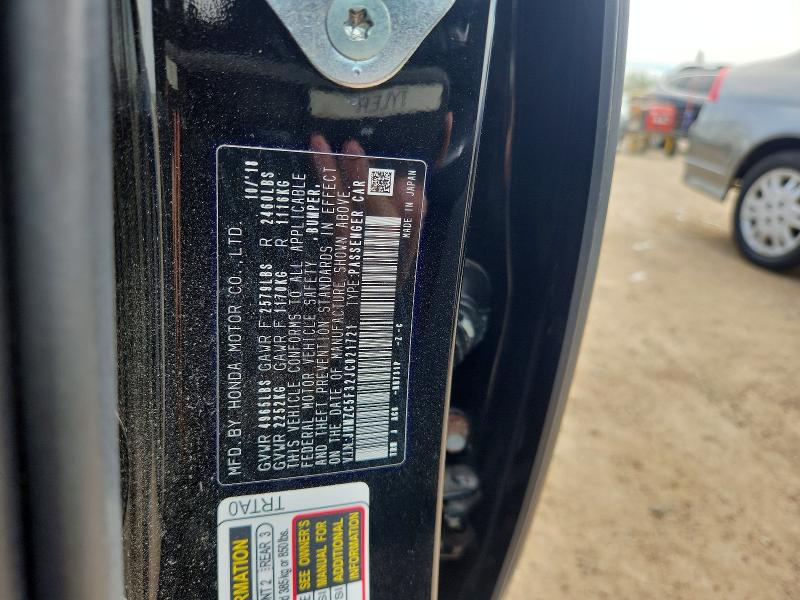Aukcja sprzedaży 2018 Honda Clarity, vin: JHMZC5F32JC021721, numer aukcji: 67683876