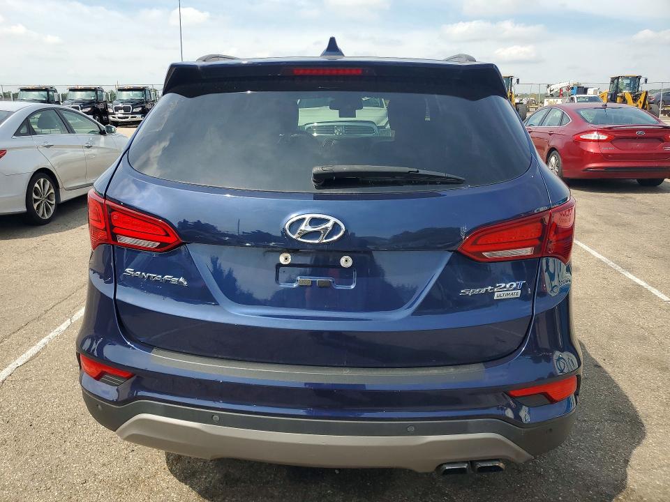 2017 Hyundai Santa Fe Sport მანქანა იყიდება აუქციონზე, vin: 5XYZW4LA1HG456452, აუქციონის ნომერი: 68127616