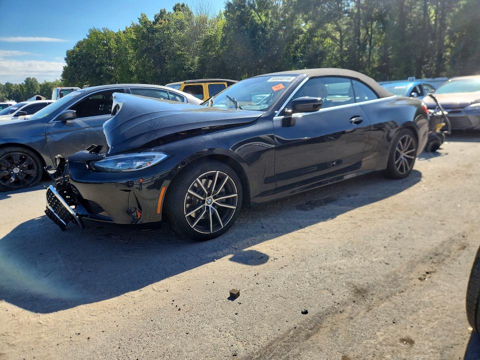 Aukcja sprzedaży 2022 Bmw 430xi, vin: WBA43AT02NCJ39463, numer aukcji: 69500316