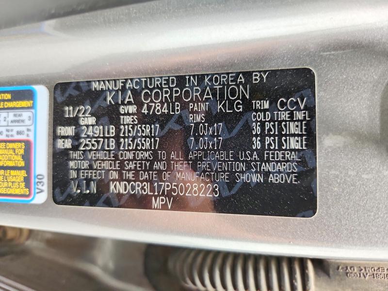 Aukcja sprzedaży 2023 Kia Niro, vin: KNDCR3L17P5028223, numer aukcji: 67991216