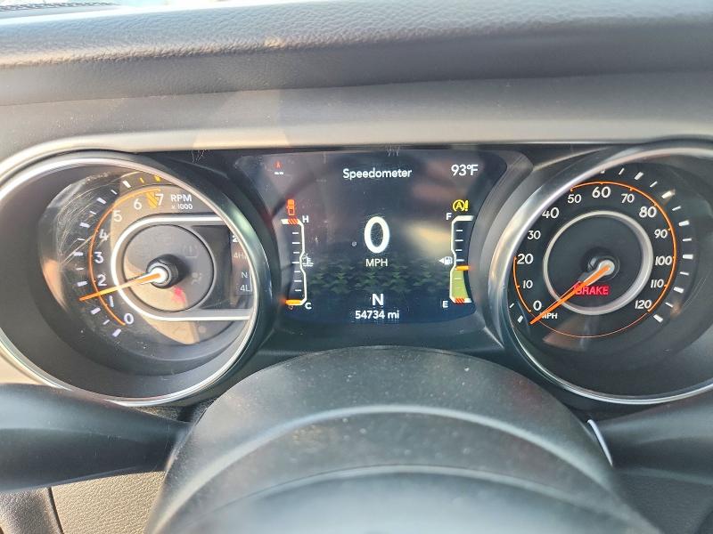 70373416 :رقم المزاد ، 1C6HJTAG1ML537257 vin ، 2021 Jeep Gladiator مزاد بيع