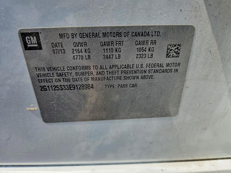 Продажа на аукционе авто 2014 Chevrolet Impala, vin: 2G1125S33E9128984, номер лота: 67497516