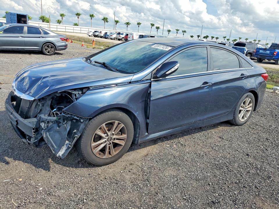 2014 Hyundai Sonata მანქანა იყიდება აუქციონზე, vin: 5NPEB4AC9EH862482, აუქციონის ნომერი: 69917426