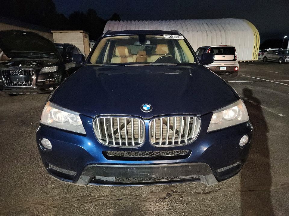 70893696 :رقم المزاد ، 5UXWX9C59D0A23186 vin ، 2013 Bmw X3 مزاد بيع