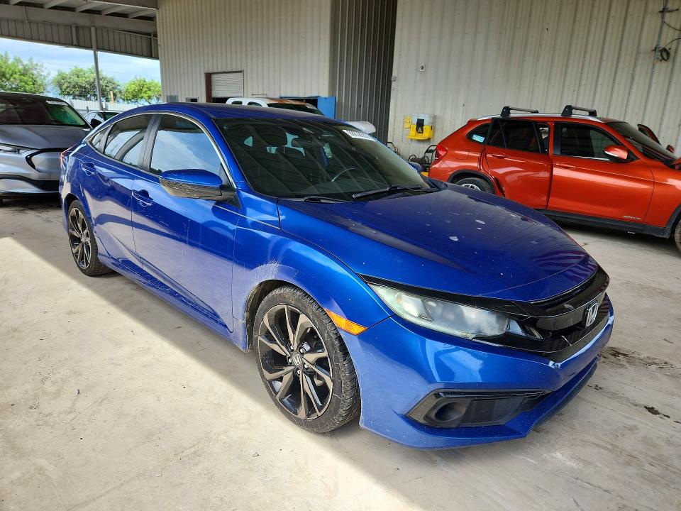Продажа на аукционе авто 2019 Honda Civic, vin: 19XFC2F89KE005640, номер лота: 68838556