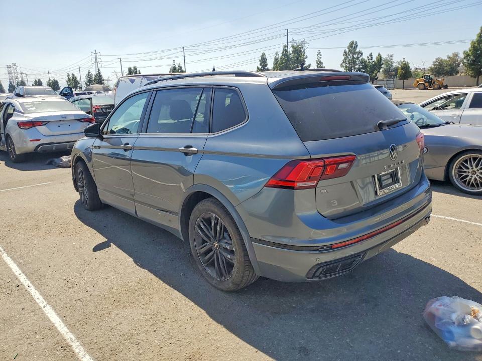 2022 Volkswagen Tiguan მანქანა იყიდება აუქციონზე, vin: 3VVCB7AX9NM162615, აუქციონის ნომერი: 69058036