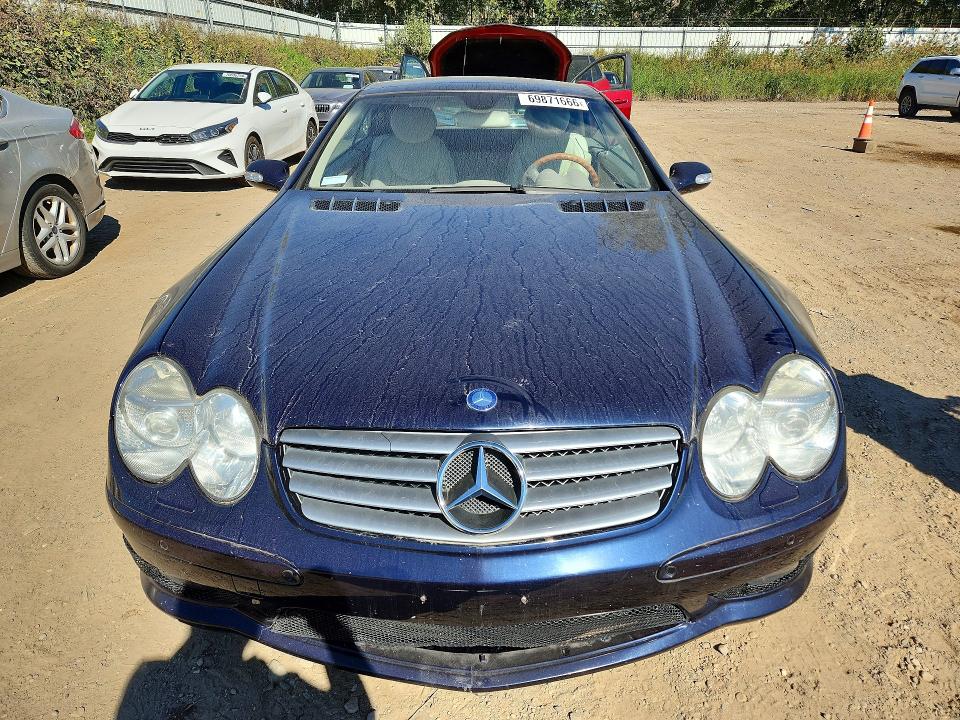 2003 Mercedes-benz Sl მანქანა იყიდება აუქციონზე, vin: WDBSK75F63F015112, აუქციონის ნომერი: 69871666
