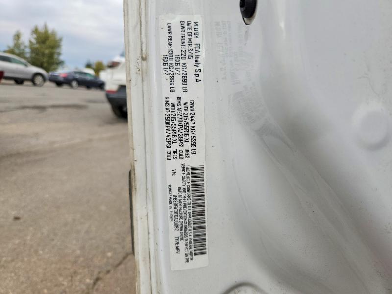 Aukcja sprzedaży 2015 Ram Promaster City, vin: ZFBERFATXF6A30092, numer aukcji: 71041776