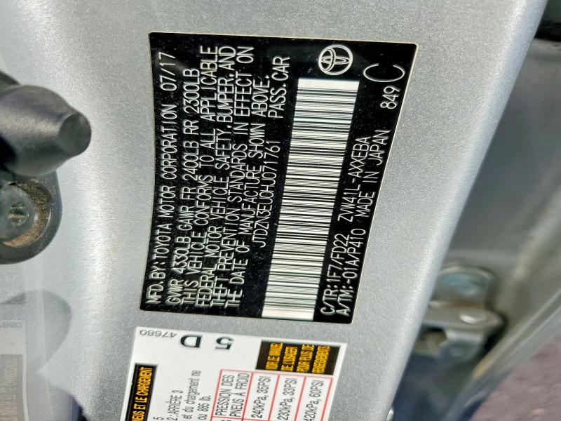 Aukcja sprzedaży 2017 Toyota Prius V, vin: JTDZN3EU0HJ071761, numer aukcji: 70348646