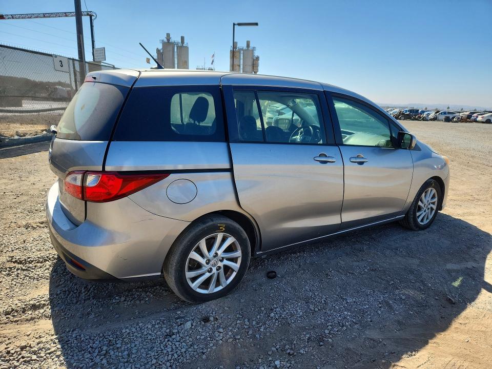 2012 Mazda 5 მანქანა იყიდება აუქციონზე, vin: JM1CW2BL5C0133095, აუქციონის ნომერი: 70061246