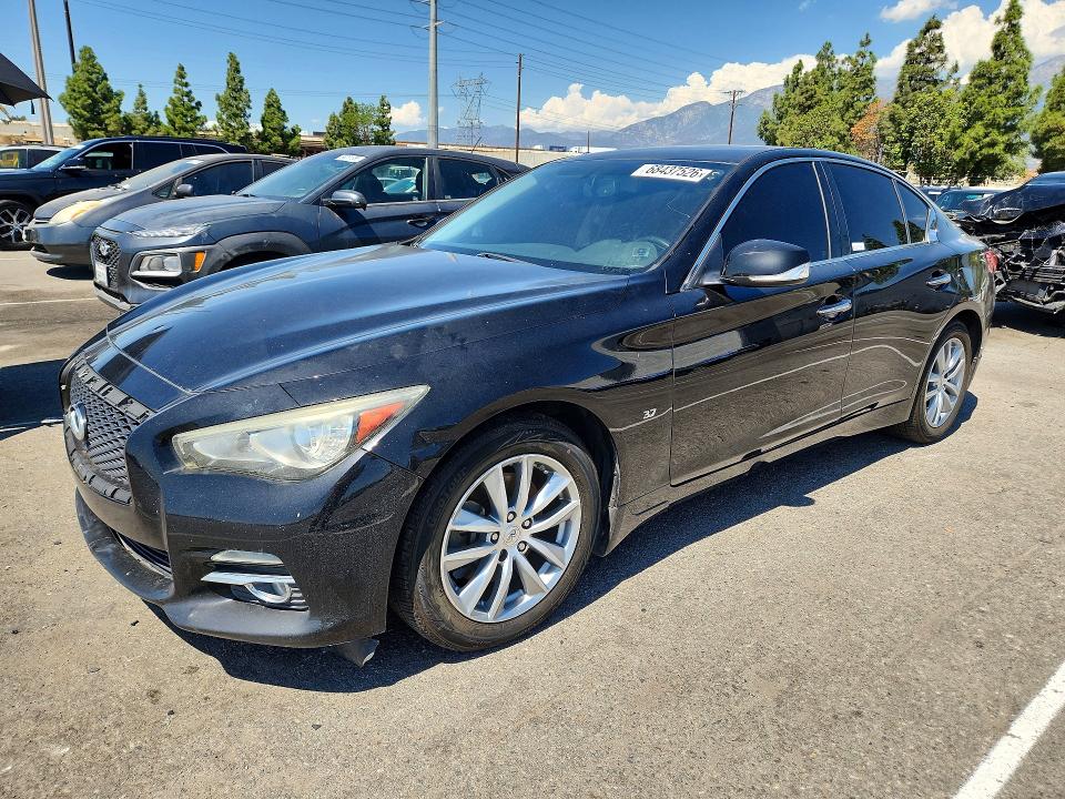 Aukcja sprzedaży 2015 Infiniti Q50, vin: JN1BV7AR9FM423440, numer aukcji: 68437526