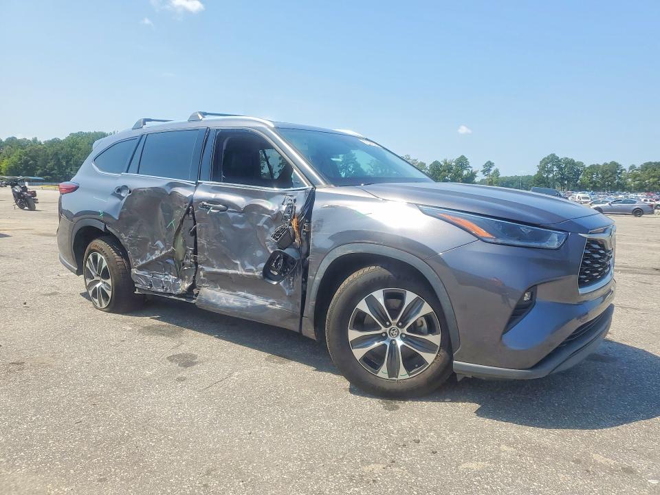 Продажа на аукционе авто 2021 Toyota Highlander, vin: 5TDGZRAH7MS520714, номер лота: 67004276