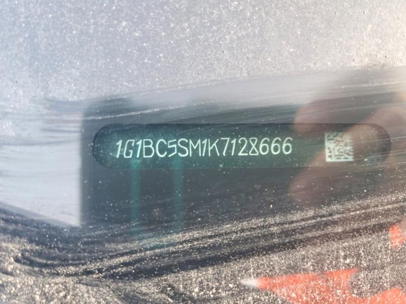 Продаж на аукціоні авто 2019 Chevrolet Cruze, vin: 1G1BC5SM1K7128666, номер лоту: 67701296