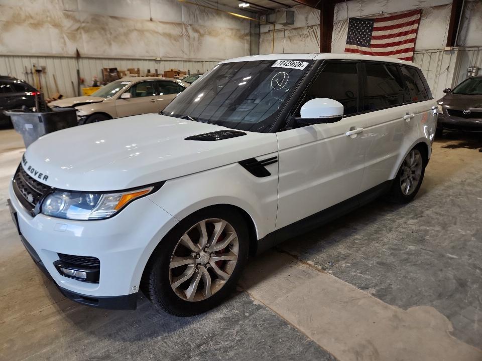 Aukcja sprzedaży 2016 Land Rover Range Rover Sport, vin: SALWR2EF8GA589272, numer aukcji: 70429606