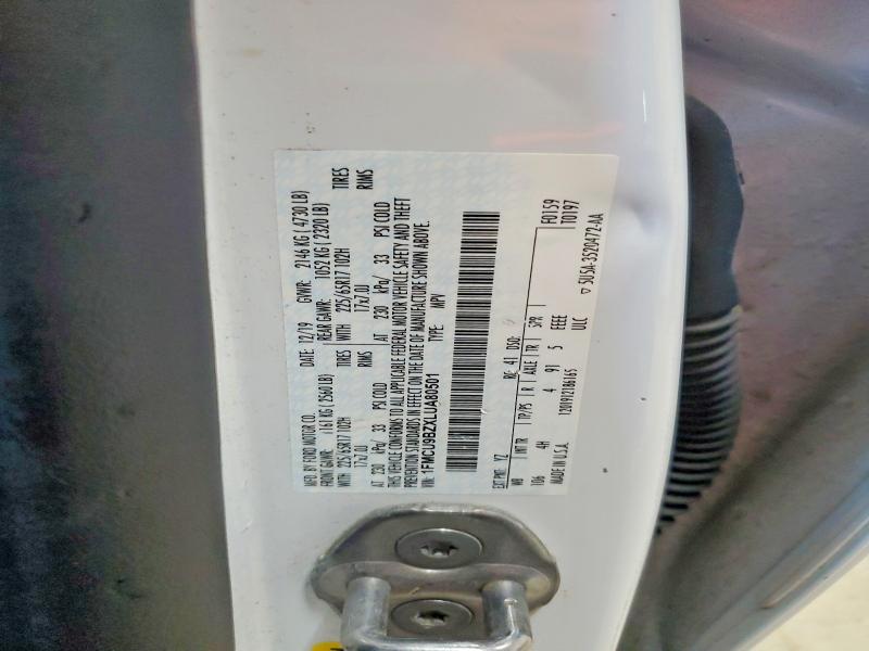 Продаж на аукціоні авто 2020 Ford Escape, vin: 1FMCU9BZXLUA80501, номер лоту: 67347086