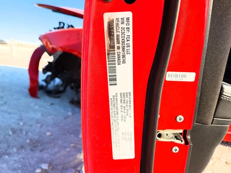 Продажа на аукционе авто 2022 Dodge Charger, vin: 2C3CDXBG9NH196743, номер лота: 67398046