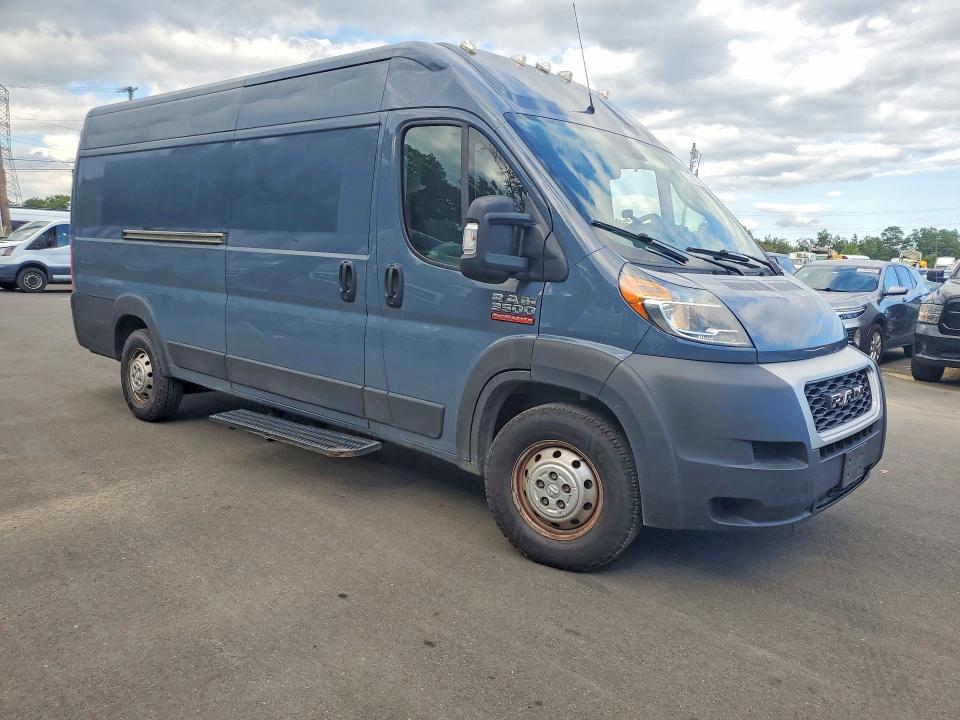 2021 Ram Promaster 3500 მანქანა იყიდება აუქციონზე, vin: 3C6MRVJG2ME550420, აუქციონის ნომერი: 69055496