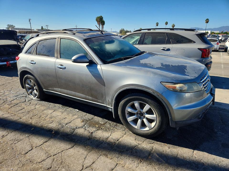 Aukcja sprzedaży 2004 Infiniti Fx35, vin: JNRAS08W74X213287, numer aukcji: 67365806