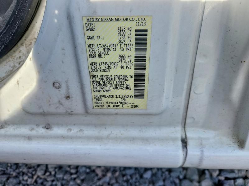 Продаж на аукціоні авто 2013 Nissan Nv, vin: 1N6BF0LX4DN113620, номер лоту: 67004876