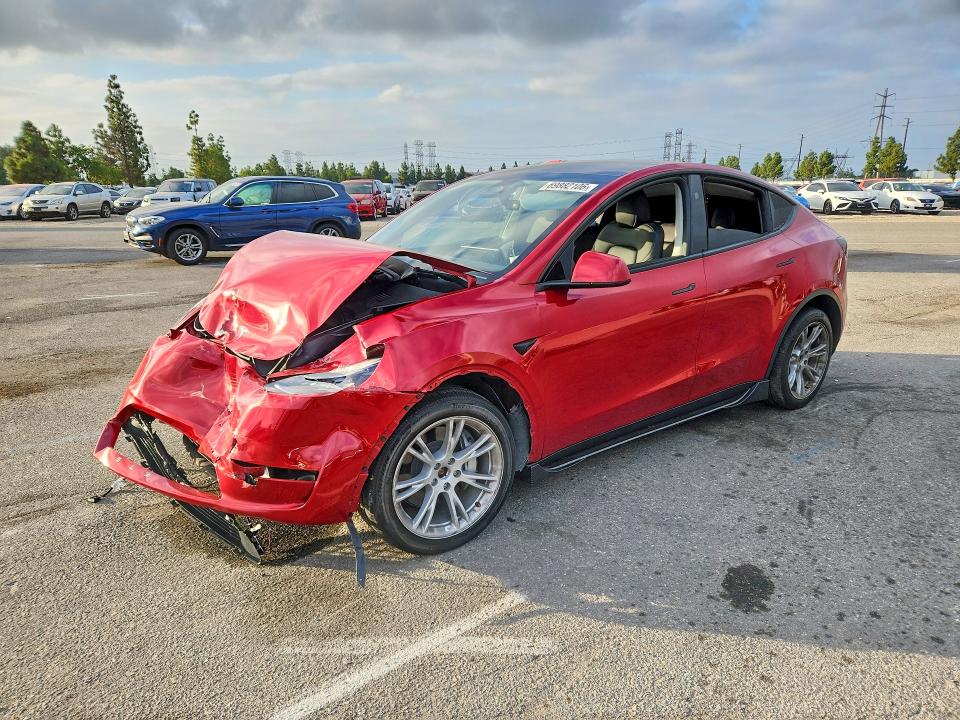 Auction sale of the 2023 Tesla Model Y, vin: 7SAYGDEE3PA168866, lot number: 69882106