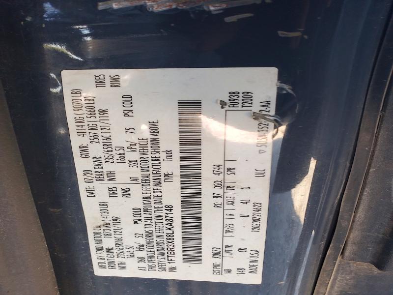 Продаж на аукціоні авто 2020 Ford Transit, vin: 1FTBR3X88LKA87148, номер лоту: 66841386