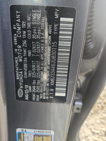 Продажа на аукционе авто 2018 Hyundai Tucson, vin: KM8J33A46JU830115, номер лота: 69849976