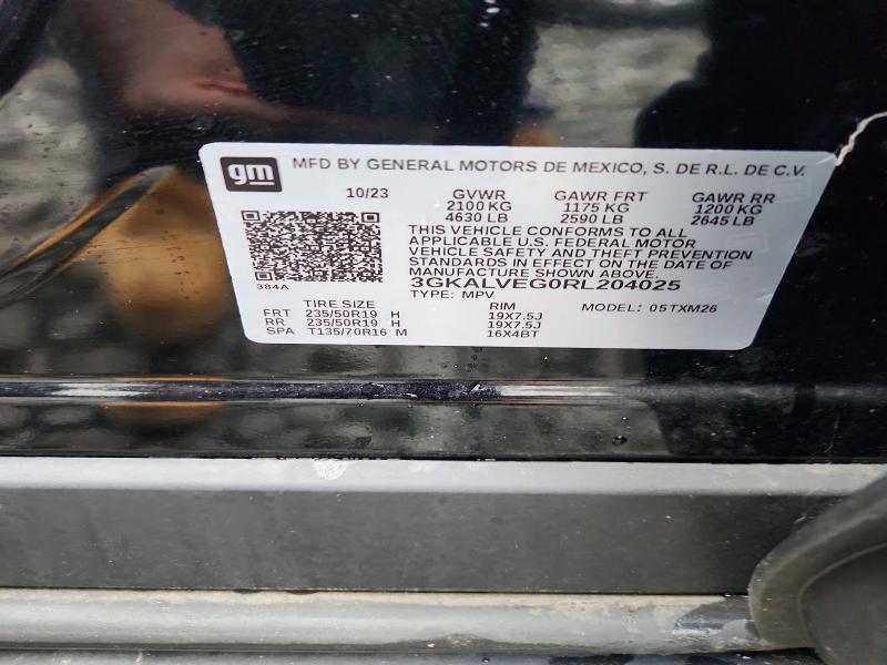 Продаж на аукціоні авто 2024 Gmc Terrain, vin: 3GKALVEG0RL204025, номер лоту: 67538826