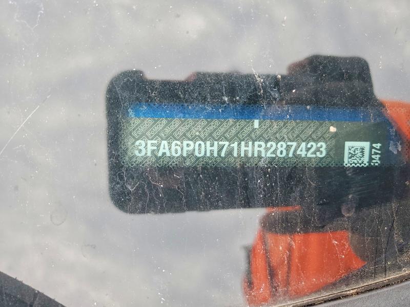 70621596 :رقم المزاد ، 3FA6P0H71HR287423 vin ، 2017 Ford Fusion مزاد بيع