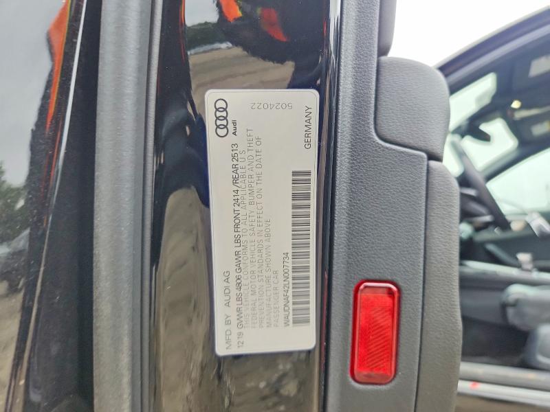66734936 :رقم المزاد ، WAUDNAF42LN007734 vin ، 2020 Audi A4 مزاد بيع