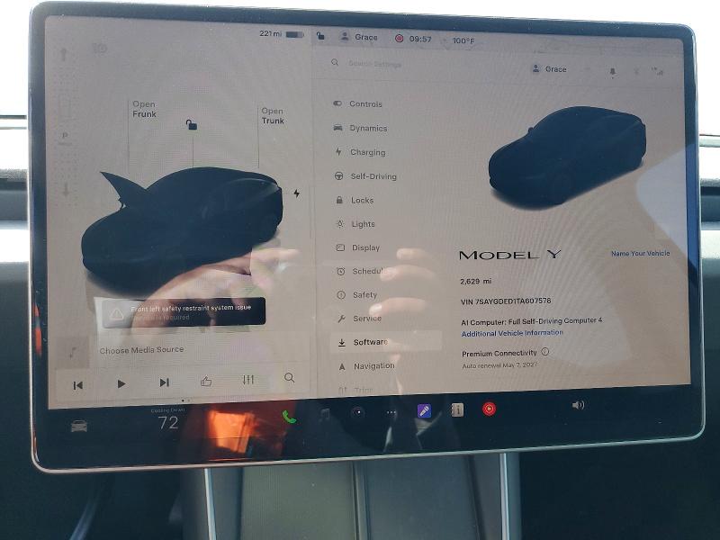 Aukcja sprzedaży 2026 Tesla Model Y, vin: 7SAYGDED1TA607578, numer aukcji: 56349496