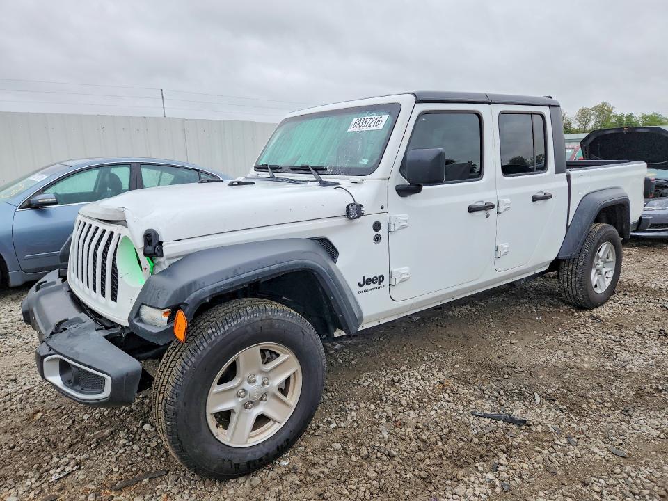 69357216 :رقم المزاد ، 1C6HJTAG8PL539625 vin ، 2023 Jeep Gladiator مزاد بيع