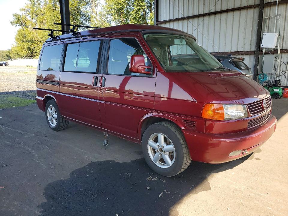 69086186 :رقم المزاد ، WV2NB47082H013498 vin ، 2002 Volkswagen Eurovan مزاد بيع