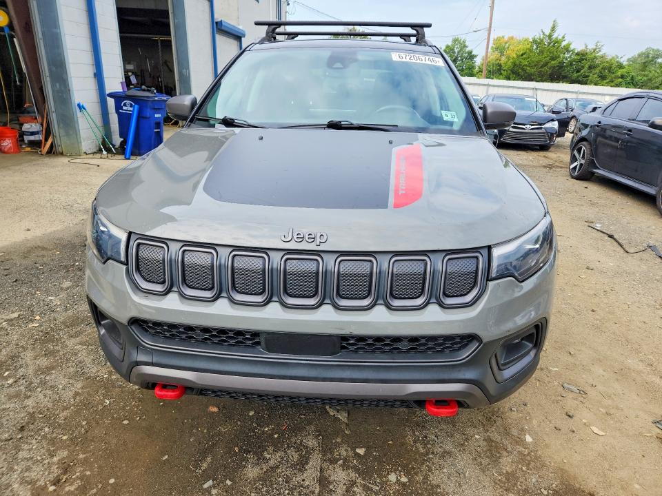 2022 Jeep Compass მანქანა იყიდება აუქციონზე, vin: 3C4NJDDB4NT128290, აუქციონის ნომერი: 67206746