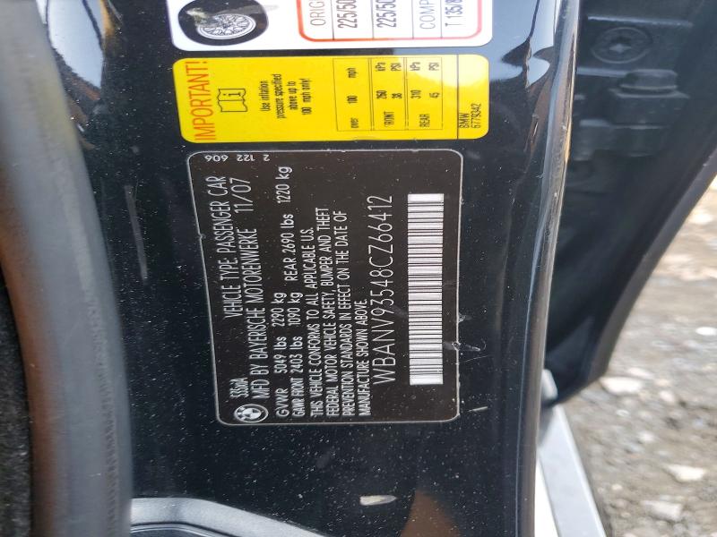 Aukcja sprzedaży 2008 Bmw 535, vin: WBANV93548CZ66412, numer aukcji: 68504256